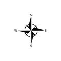 Compass vector icon Royalty Free Stock Photo